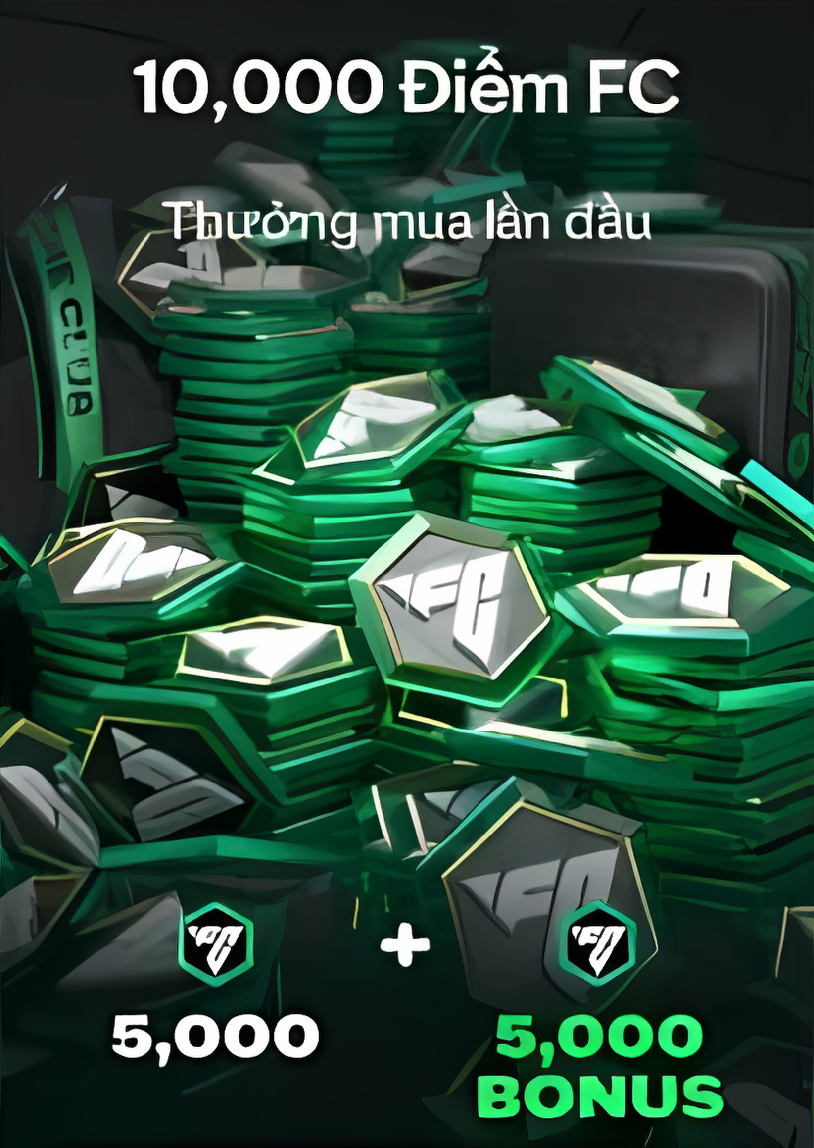 GÓI 10,000 FC POINT CHÍNH HÃNG ( GIÁ TRỊ NẠP X2 )