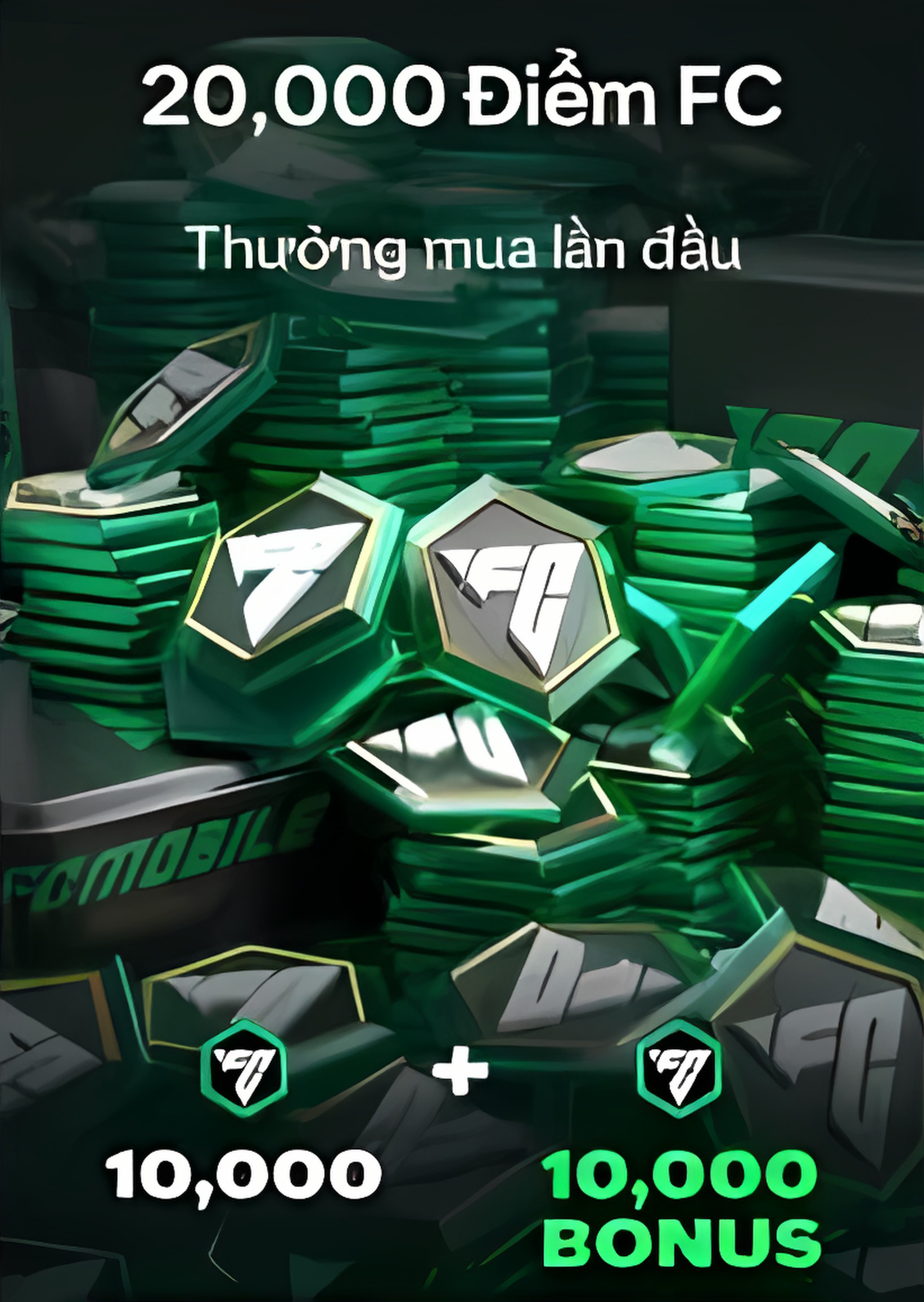 GÓI 20,000 FC POINT CHÍNH HÃNG ( GIÁ TRỊ NẠP X2 )
