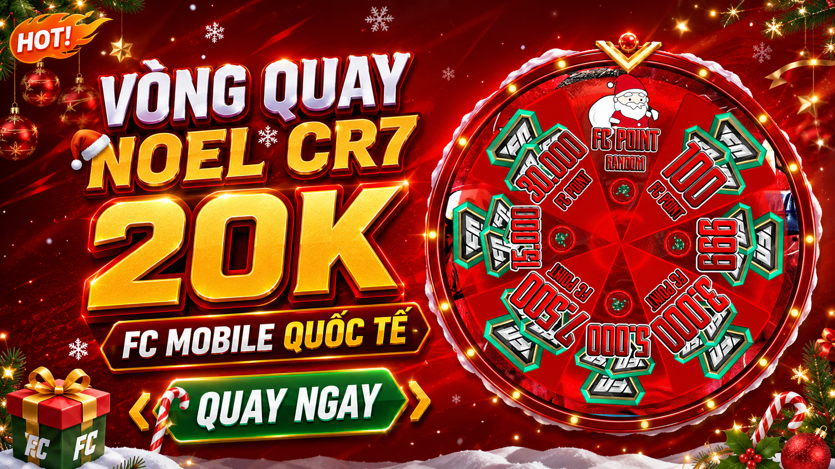 🎅 Vòng Quay 20k ( Noel ) 🌐