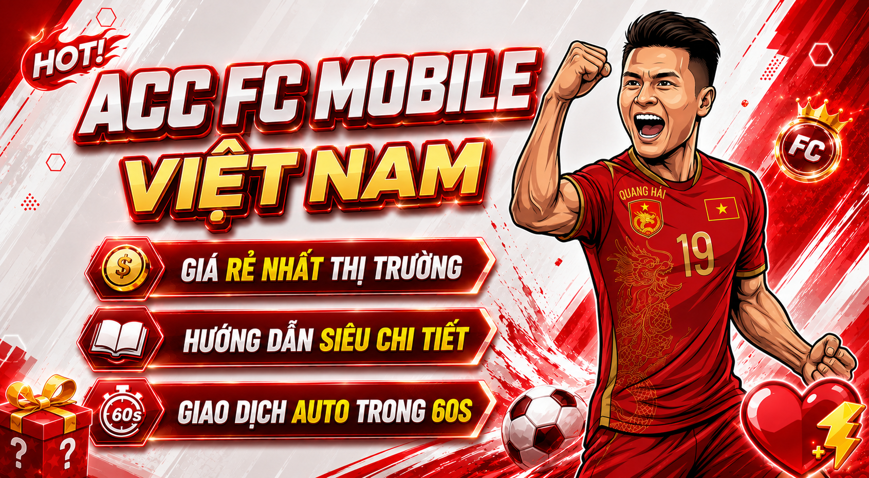 🇻🇳 Acc Fc Mobile Việt Nam